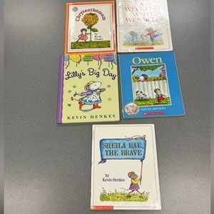 Kevin Henkes Children’s Book Lot (5)